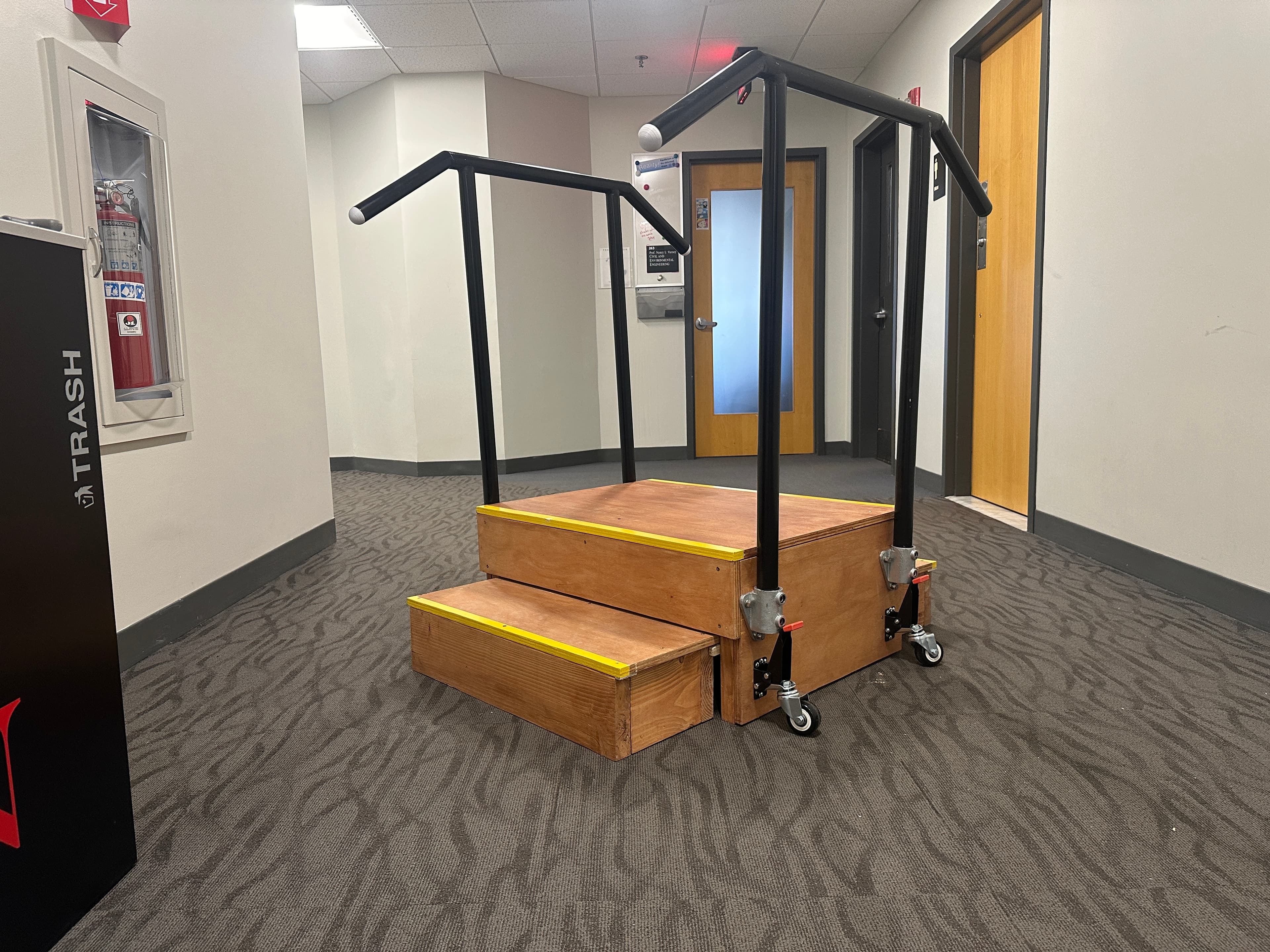 Rehabilitation steps prototype